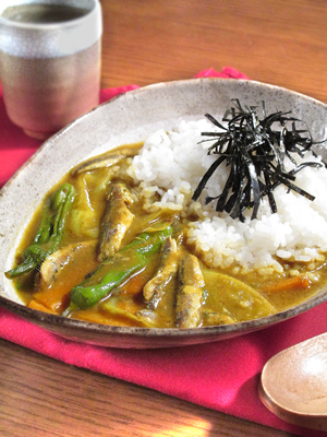 小いわしの唐揚げ